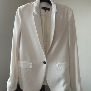Shoulder Padded Rag & Bone white blazer